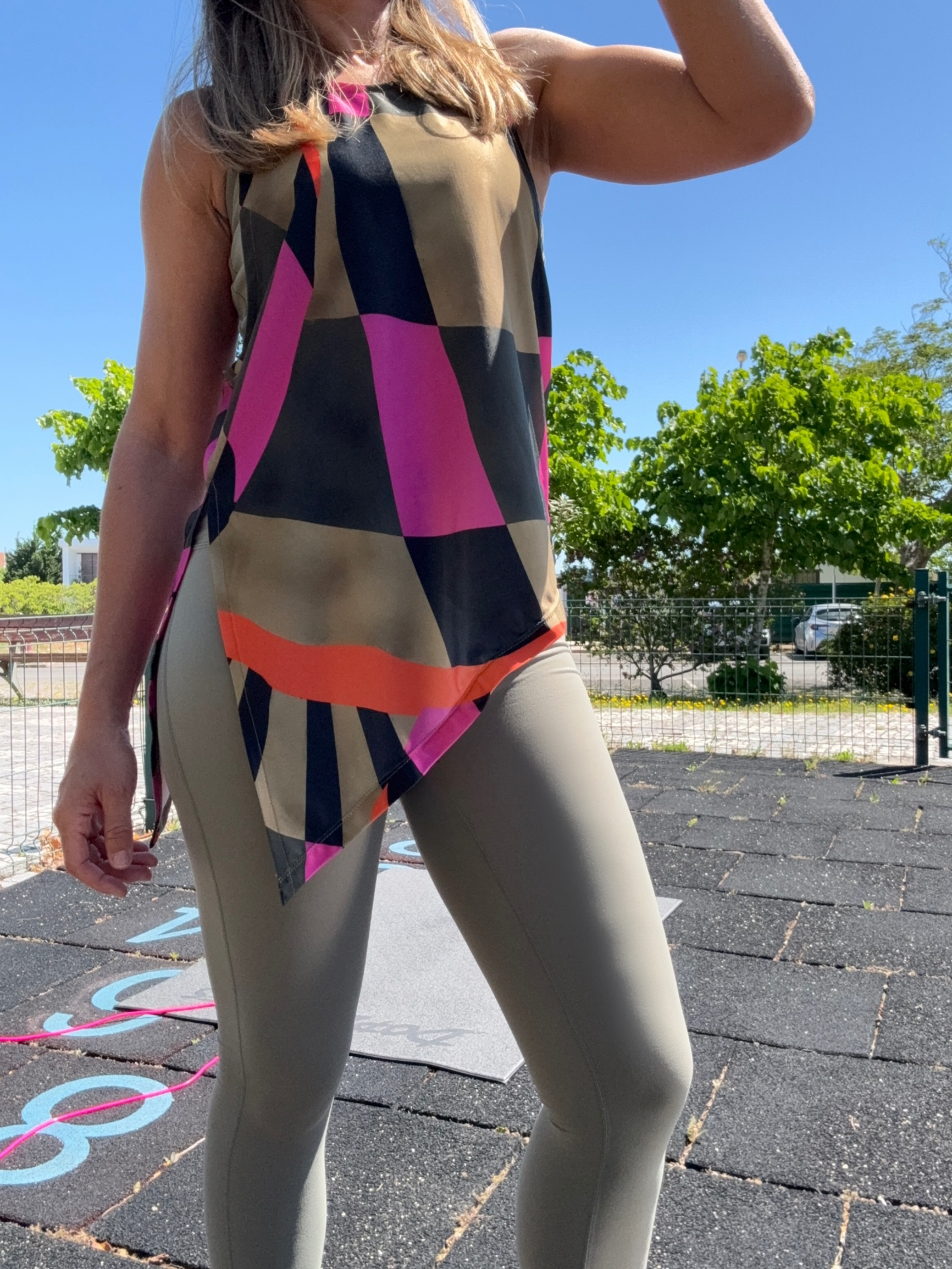 Sporty Luxe Top