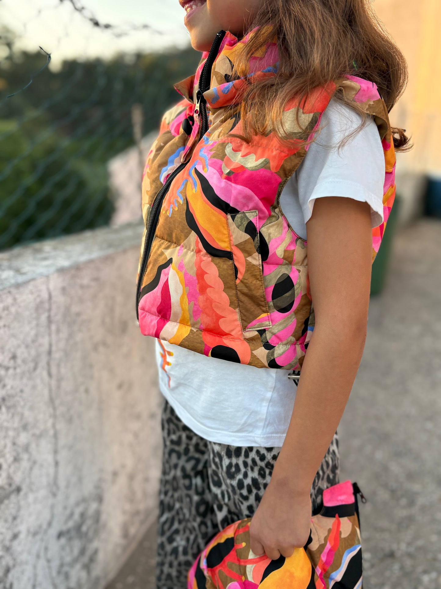 Mini Cropped Puffer Vest