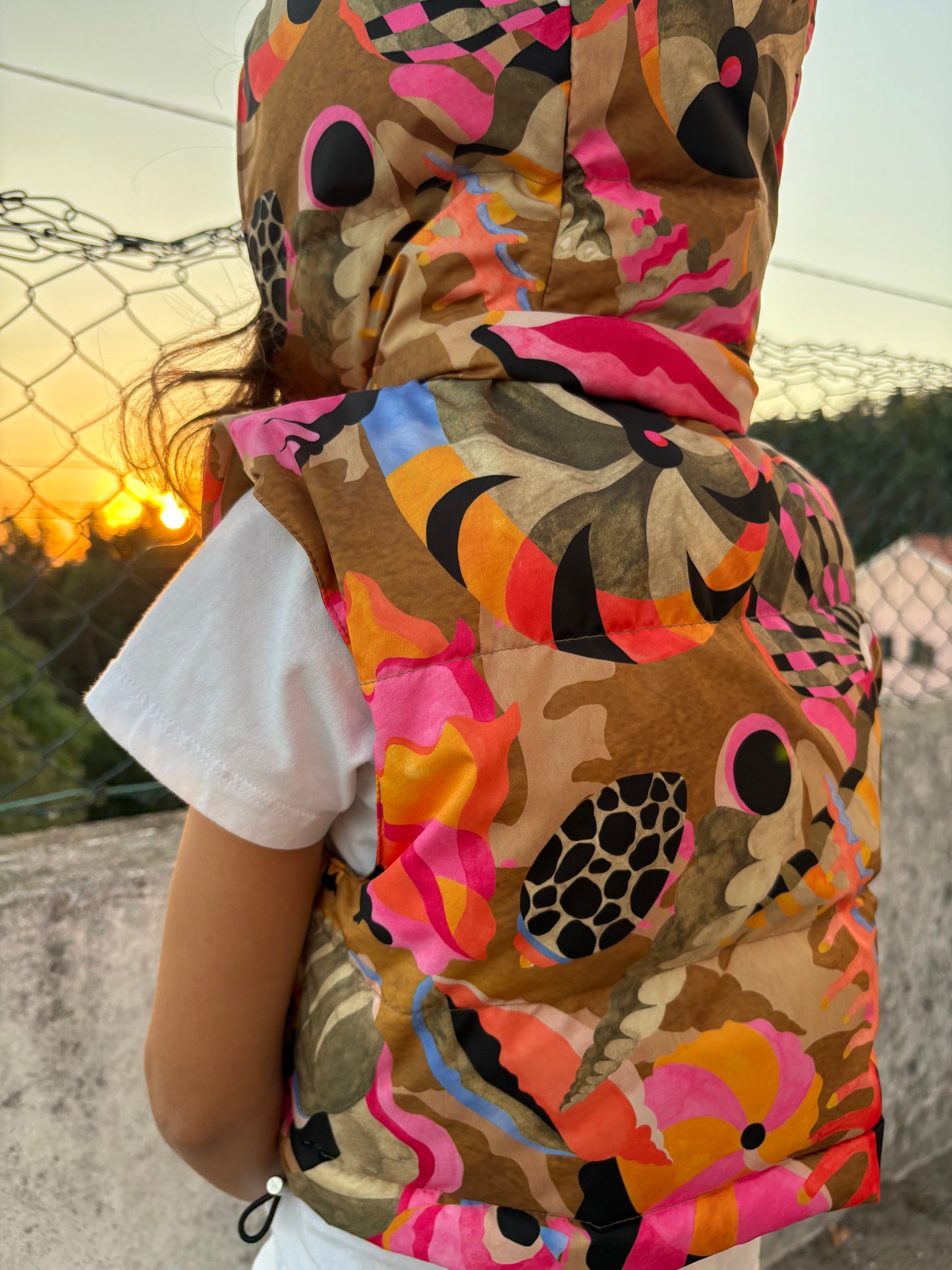 Mini Cropped Puffer Vest